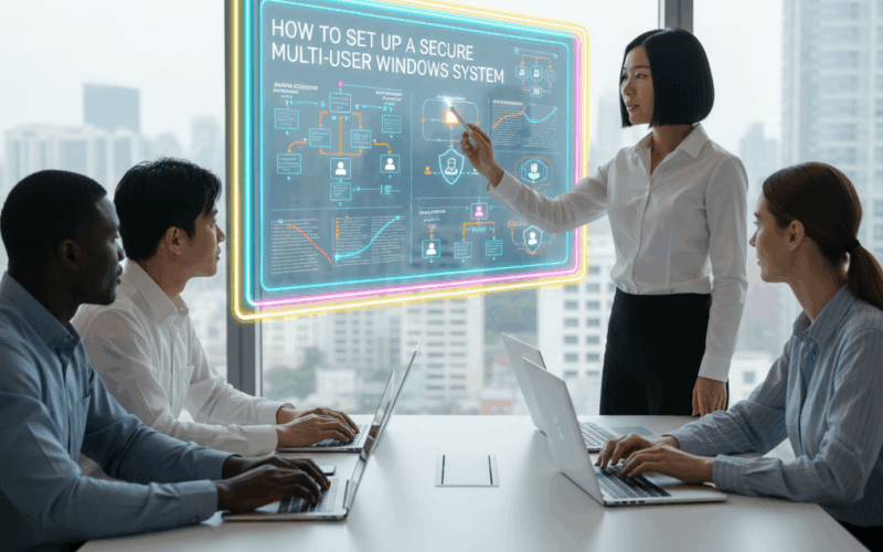 How to Set Up a Secure Multi-User Windows System