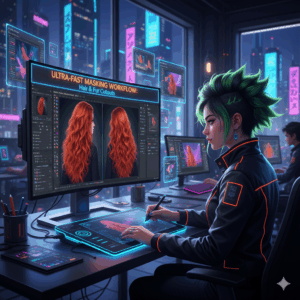 Ultra-Fast Masking Workflow for Hair and Fur Cutouts