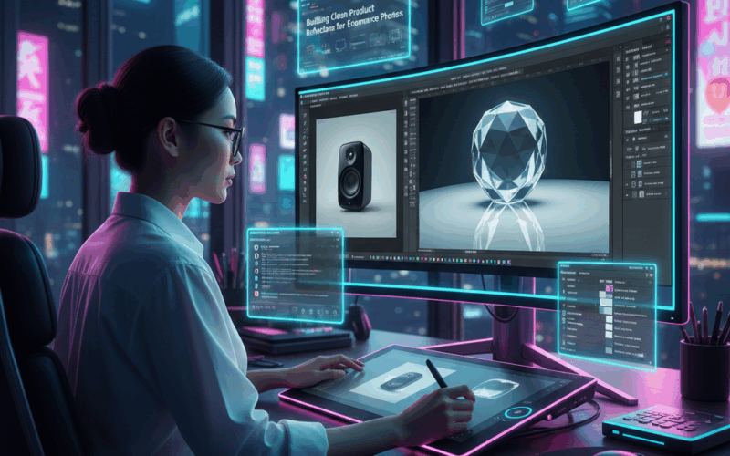 Building Clean Product Reflections for Ecommerce Photos