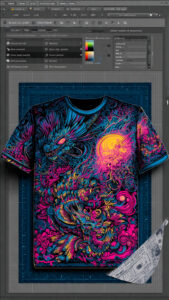 How to Prepare Photoshop Artboards for High-Resolution DTF (Direct to Film) Shirt Printing