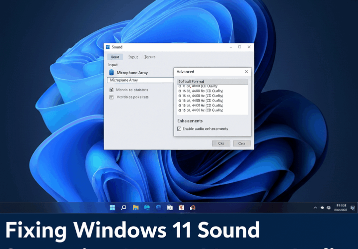 Fixing Windows 11 Sound Stuttering: How to Manage Audio Enhancements and Sample Rates Manually
