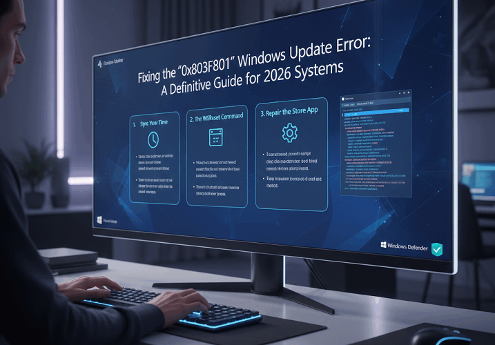 Fixing the "0x803F8001" Windows Update Error: A Definitive Guide for 2026 Systems