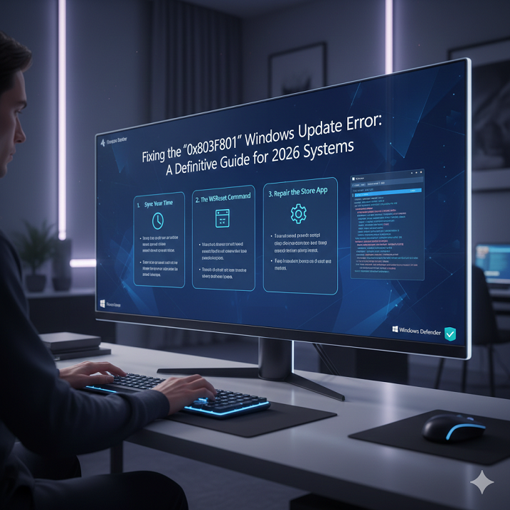 Fixing the "0x803F8001" Windows Update Error: A Definitive Guide for 2026 Systems