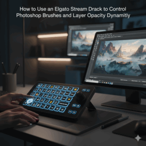 How to Use an Elgato Stream Deck to Control Photoshop Brushes and Layer Opacity Dynamically