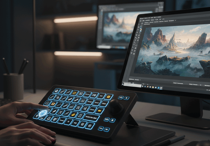 How to Use an Elgato Stream Deck to Control Photoshop Brushes and Layer Opacity Dynamically