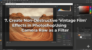 How to Create Non-Destructive "Vintage Film" Effects in Photoshop Using Camera Raw as a Filter