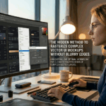 The Hidden Method to Rasterize Complex Vector UI Mockups Without Blurry Edges