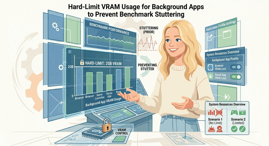 How to Hard-Limit VRAM Usage for Background Apps to Prevent Benchmark Stuttering