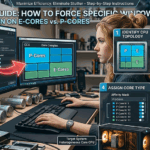 How to Force Specific Windows Apps to Run on E-Cores vs. P-Cores