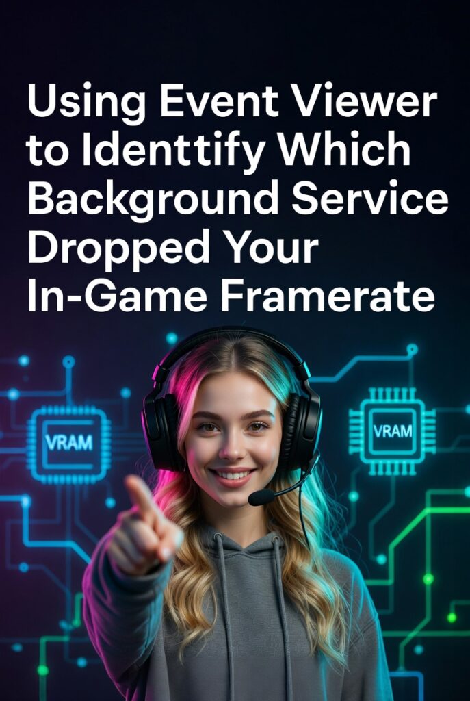 Using Event Viewer to Identify Which Background Service Dropped Your In-Game Framerate