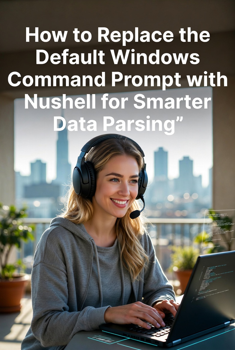 How to Replace the Default Windows Command Prompt with Nushell for Smarter Data Parsing