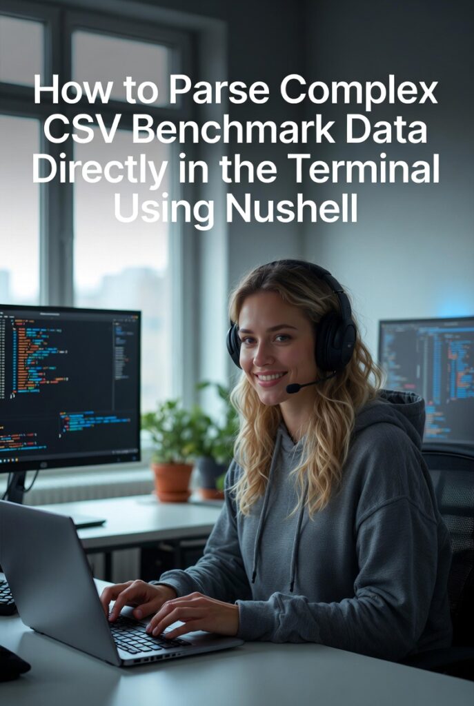 How to Parse Complex CSV Benchmark Data Directly in the Terminal Using Nushell