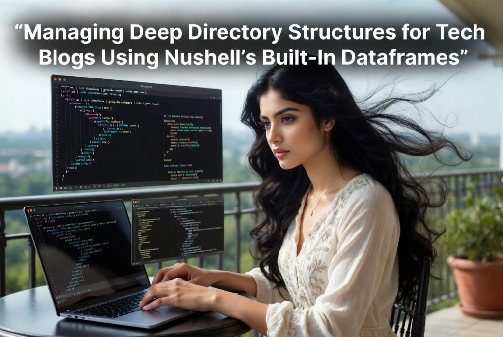 Managing Deep Directory Structures for Tech Blogs Using Nushell's Built-In Dataframes