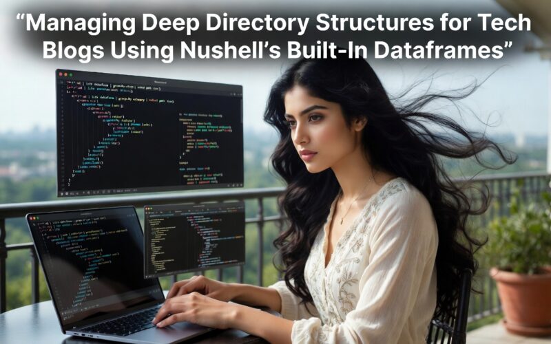 Managing Deep Directory Structures for Tech Blogs Using Nushell's Built-In Dataframes