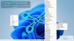 Cleaning Up the Right-Click Context Menu Manually via the Registry to Remove Uninstall Remnants