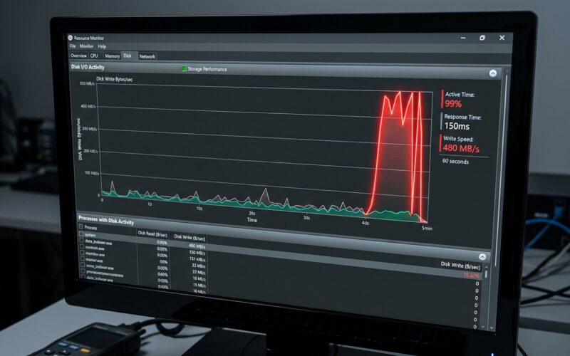 Beyond Task Manager: Using Resource Monitor to Identify Invisible Disk Write Bottlenecks