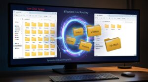 Using Command Prompt to Create Symbolic Links and Move Unmovable App Data to Secondary Drives