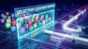 Performing a Selective Clean Boot to Isolate Third-Party Services Causing Infinite Startup Loops