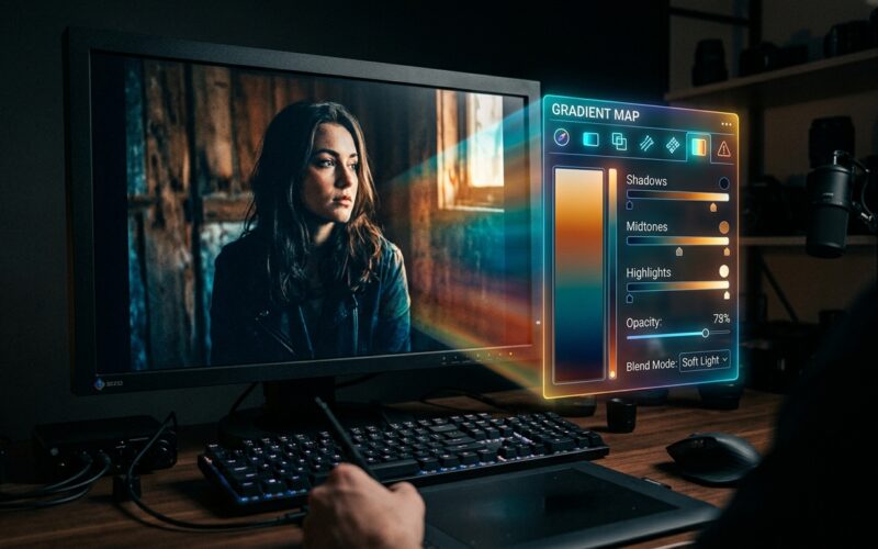 Tying Composite Images Together: Creating Custom Gradient Maps for Global Color Grading