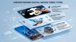 Layer Mask vs Vector Mask vs Clipping Mask: Structuring Complex Documents for Non-Destructive Edits